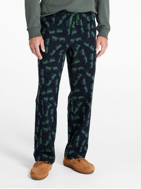 LL Bean $69 Men's Wicked Cozy Flannel Sleep Pant Mens XXL EUC